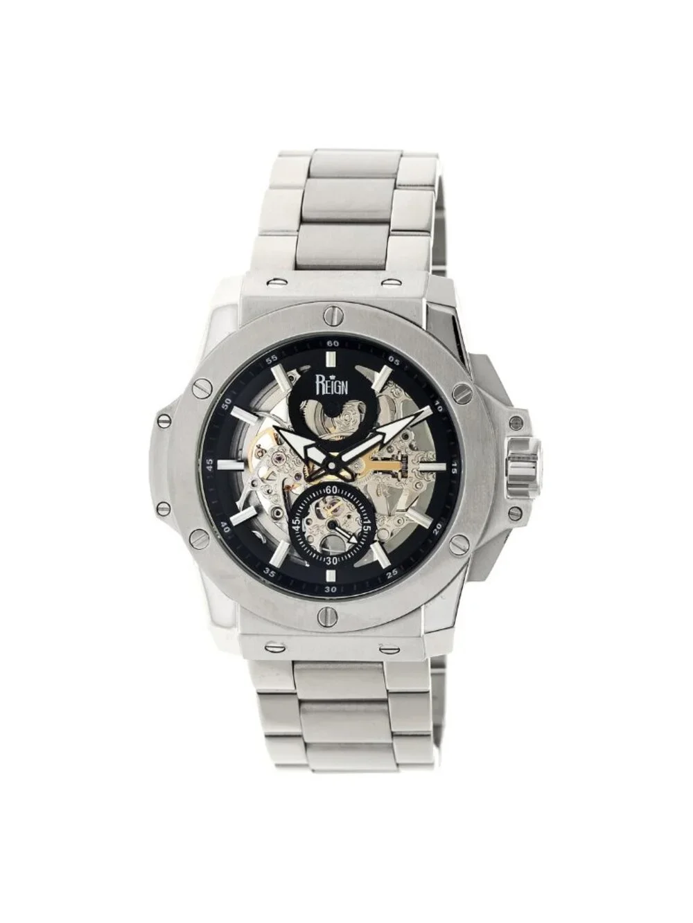 NWT Reign Commodus Automatic Black Dial Men's Watch